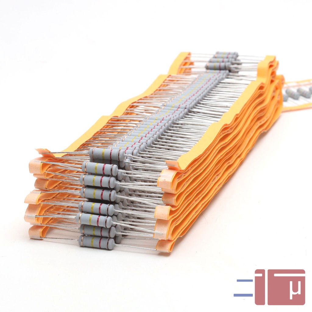 Resistor 120K 2W Metal Oxide 5% Taiwan Kaki Tembaga