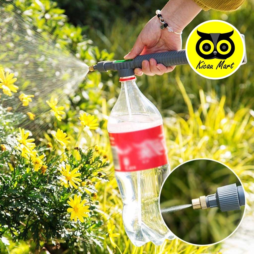 HEAD NOZZLE Alat Siram Jetnozzle Kepala Semprotan Air Taman Kebun Head Sprinkler Sprayer Kabut Mist Nozzle Adjustable Spray Misting Embun Besi Import Semprotan Air 2 Liter 1 Liter Kyokan