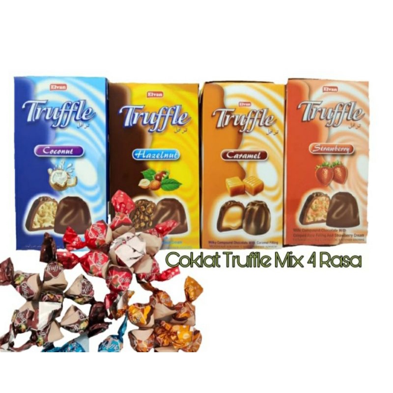 

Elvan truffle 500grm mix varian rasa