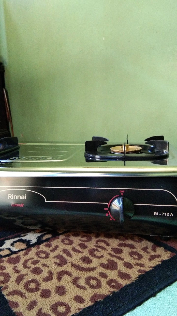Kompor Gas Rinnai 2 Tungku Ri-712a / Ri712a / Ri 712 A Stainless Steel Bergaransi