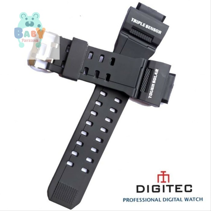 Tali Jam Tangan Digitec 2086 Rubber Strap Tali Jam DIGITEC DG-2086T