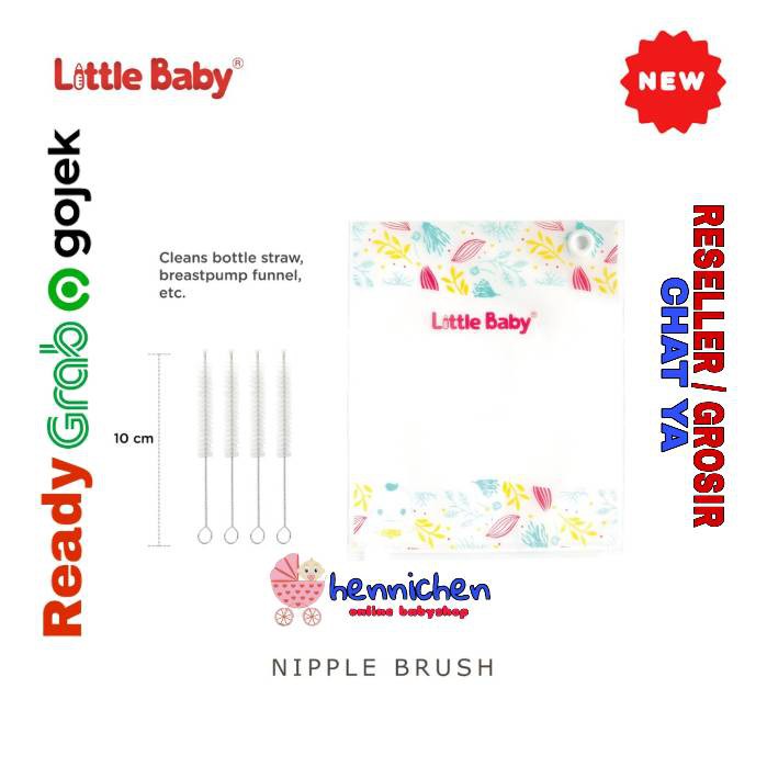 Little Baby Nipple Brush / MULTIFUNCTION BRUSH MB0720 - Sikat dot sikat sedotan bayi