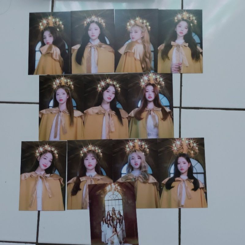 POSTCARD LOONA BENEFIT LIGHTSTICK