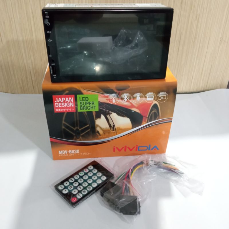 Head Unit Mvidia MDV-6630 7Inchi Mirrorlink Mp5
