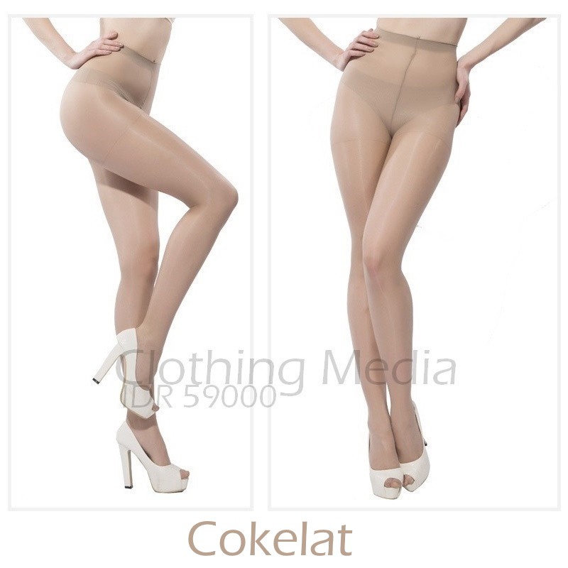 Pantyhose Bonas Glossy 15D Stocking Celana Stoking Tipis Transparan Sheer Mengkilap