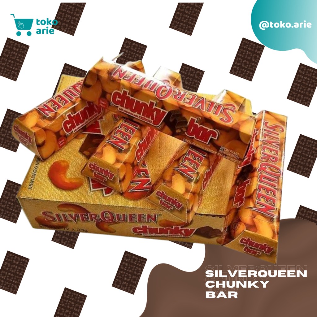 

SILVERQUEEN CHUNKY BAR 1 PACK ISI 12 PCS