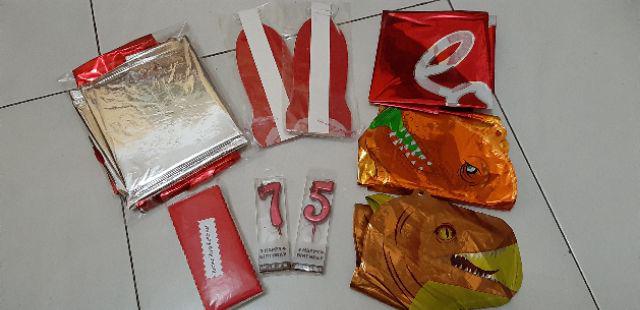 Lilin Ulang Tahun / Lilin Angka Ultah Warna Merah
