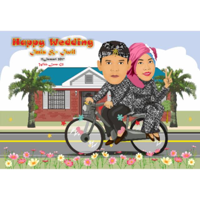 Karikatur Pernikahan