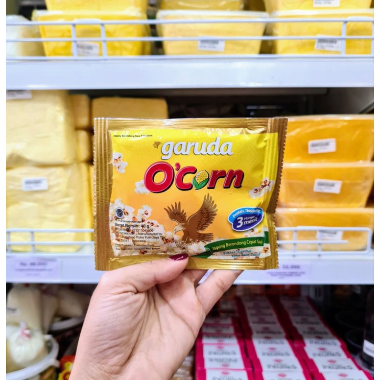 GARUDA POPCORN INSTAN JAGUNG BERONDONG RASA ASIN GURIH 40GR
