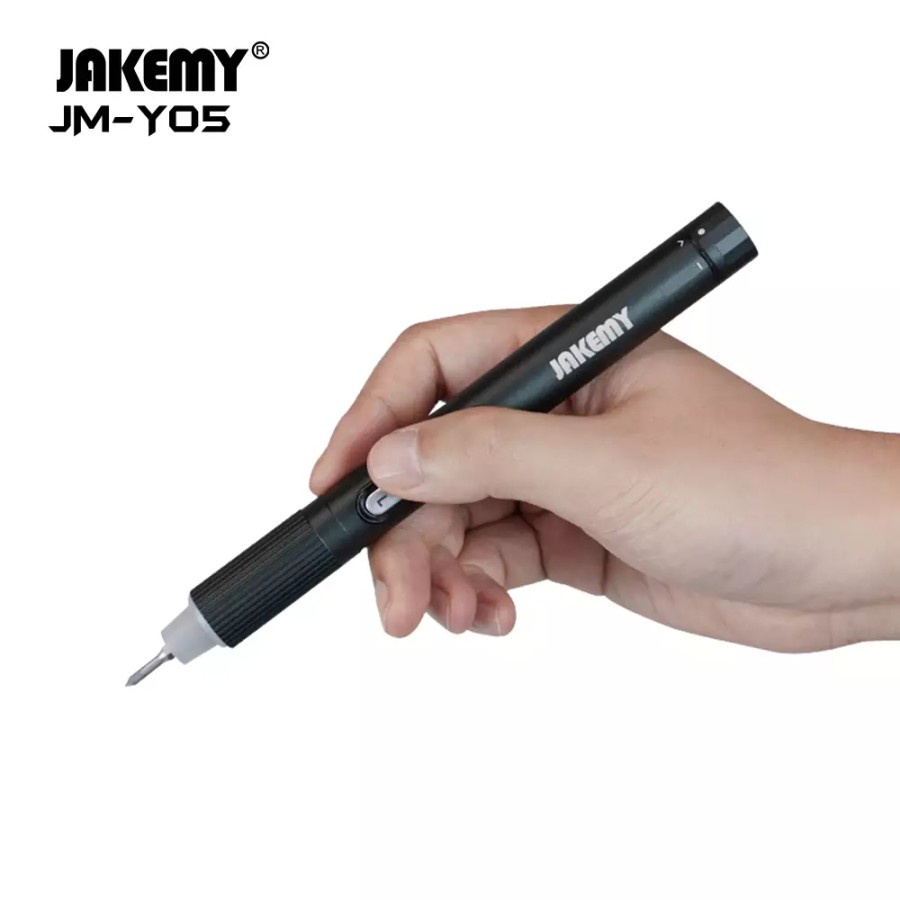 Jakemy JM-Y05 9 In 1 Obeng Listrik Double dynamics screwdriver Tipe-C