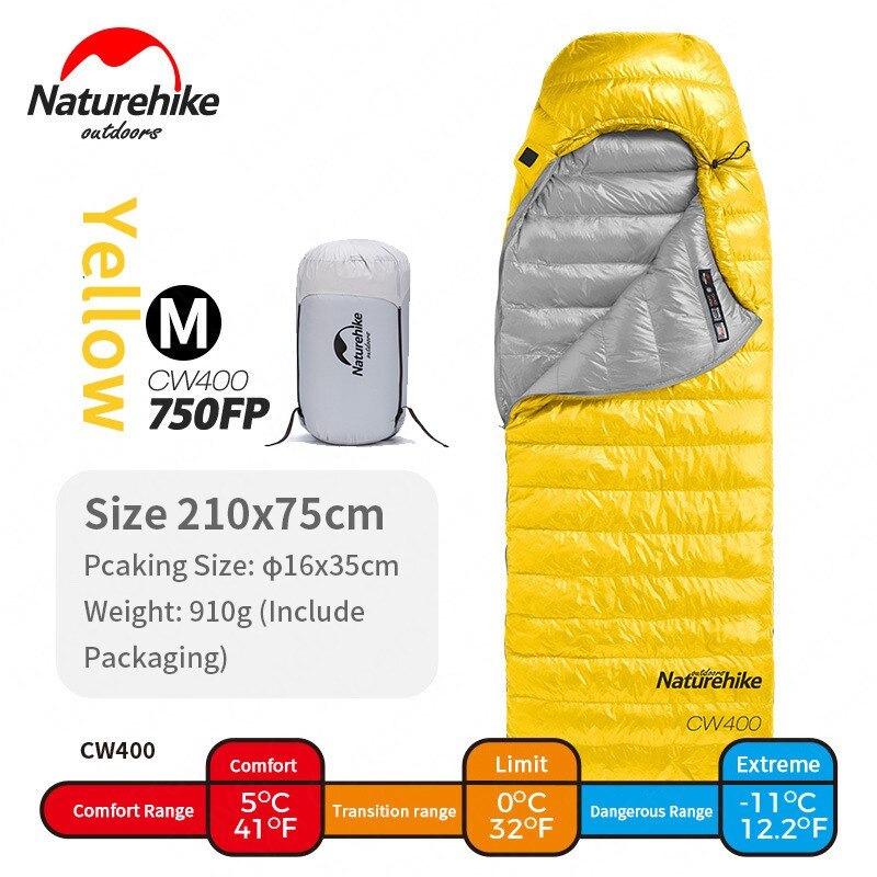 SLEEPING BAG NATUREHIKE NH18C400-D