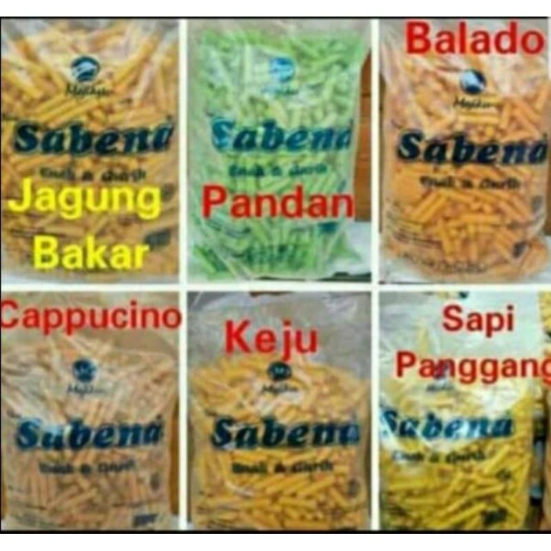 

TERMURAH SNACK SABENA STICK berat 360gr