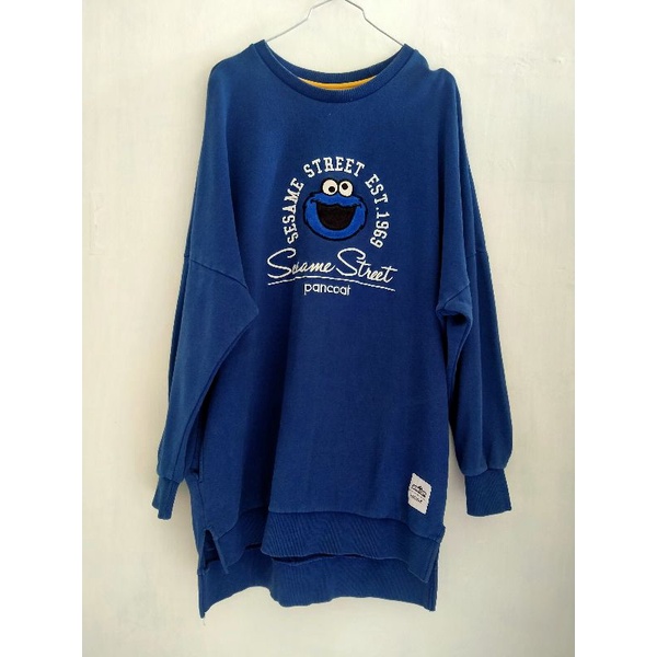 crewneck " SESAME STREET X pancoat "