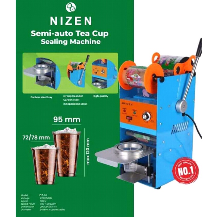 Jual Mesin Cup Sealer Cup Sealer Nizen Td Advance Manual Cup Sealing Machine Alat 9029