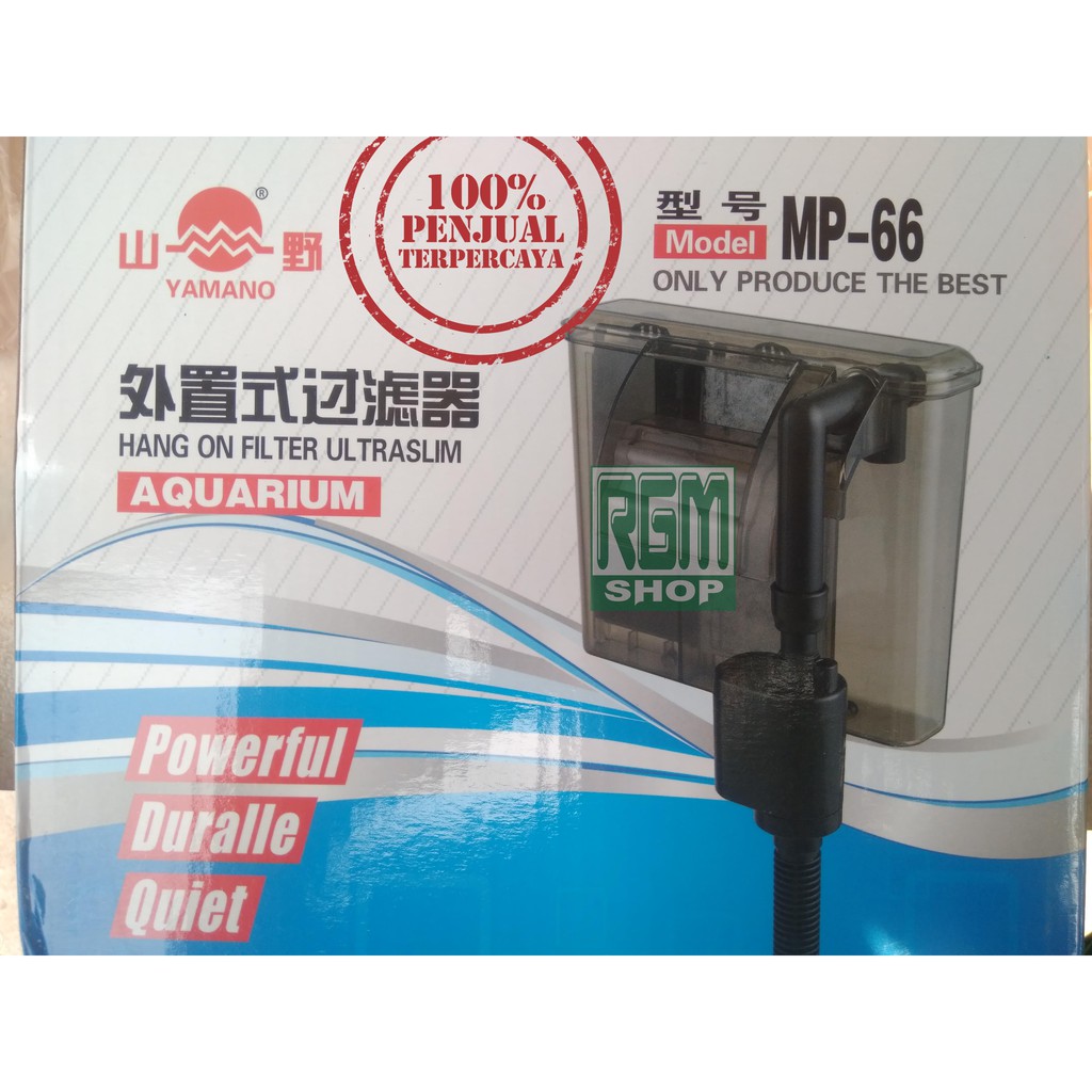 YAMANO MP 66 MP66 hanging filter gantung hang on aquarium aquascape murah