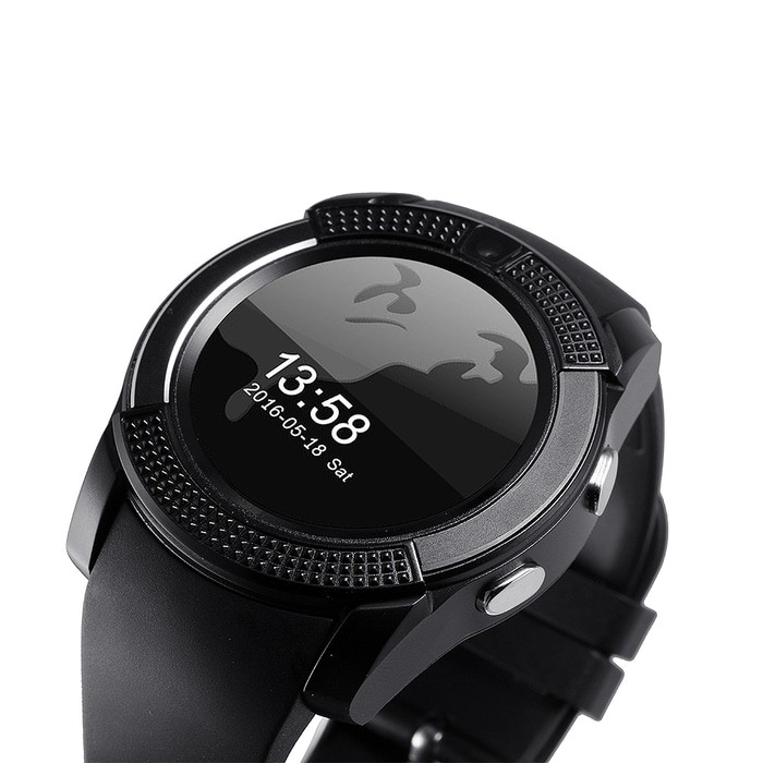 Smartwatch V8 Support SIm Card, Bluetooth Memory Card, Notif Whatsapp