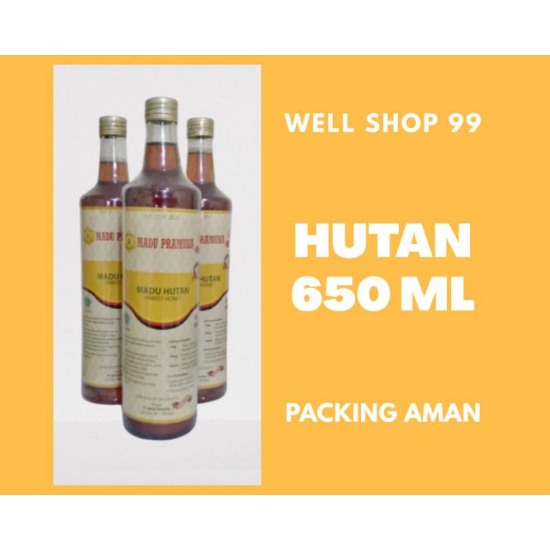 

Madu Pramuka Hutan 650 ml
