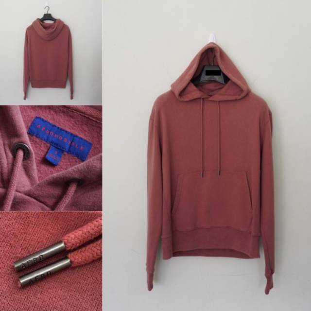 Hoodie aeropostale basic burgundy