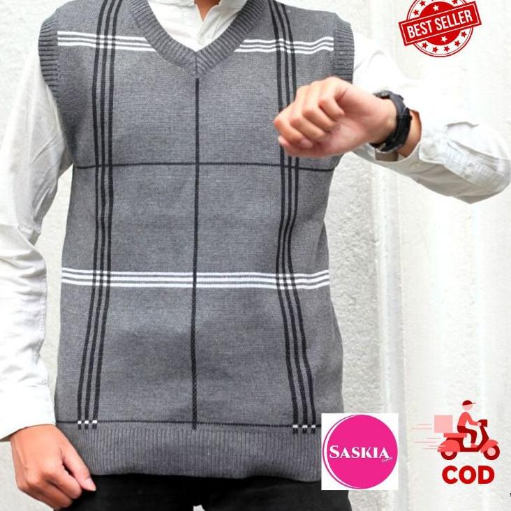 LANGSUNG KIRIM.. sweater vest top korea pria&wanita#vest korea#rajut corak#