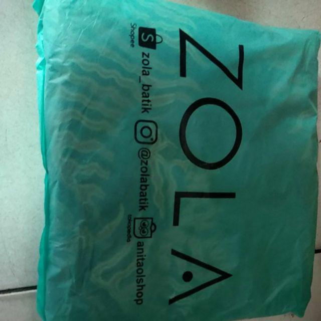 Zola_batik Batik Couple Gamis Brokat 2595 - Luna Barack - Habiba - Kelabang Ranting