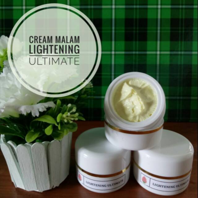 CREAM MALAM LIGHTENING ULTIMATE/CREAM MALAM FLEK GLOWING