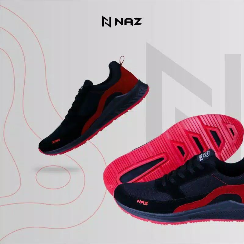 NAZ Sepatu Sneakers Running