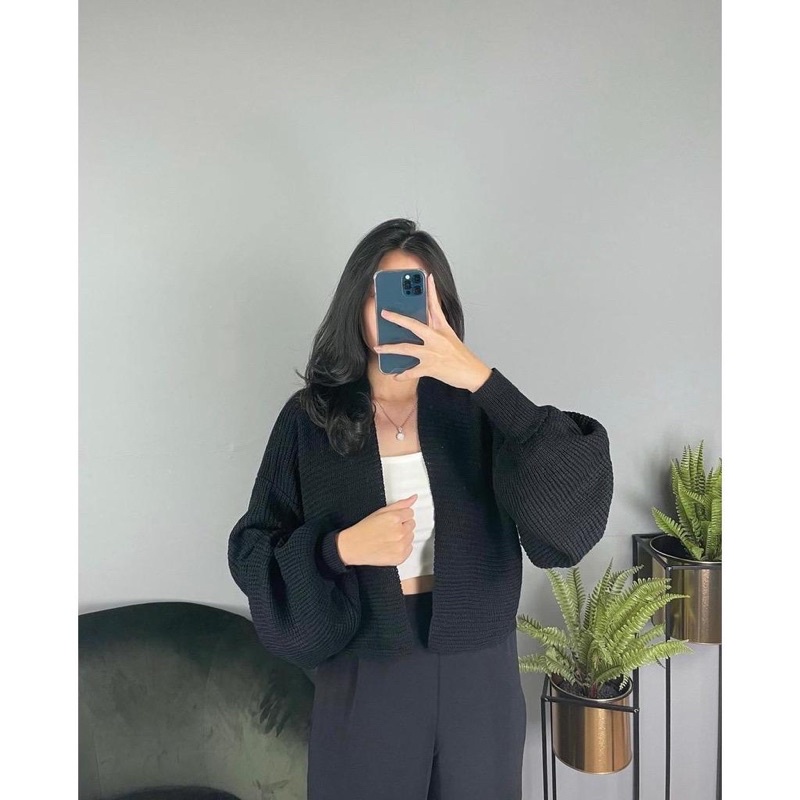 MAUDI KNITE CARDY | KARDIGAN CROP WANITA | OUTHER WANITA MURAH