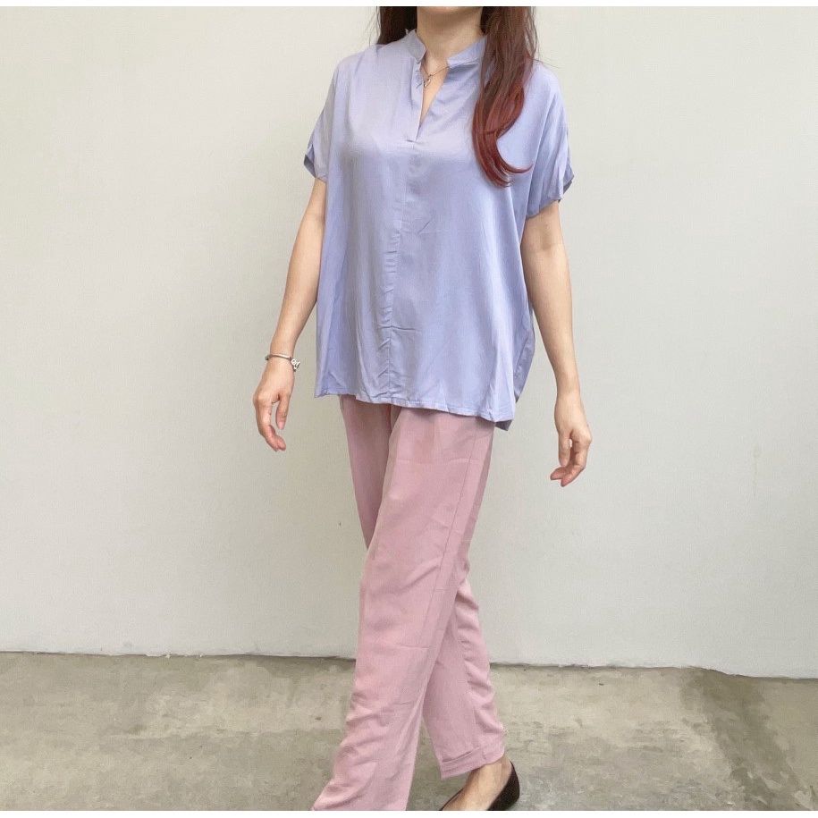 SL237 - Atasan Blouse Rayon Casual
