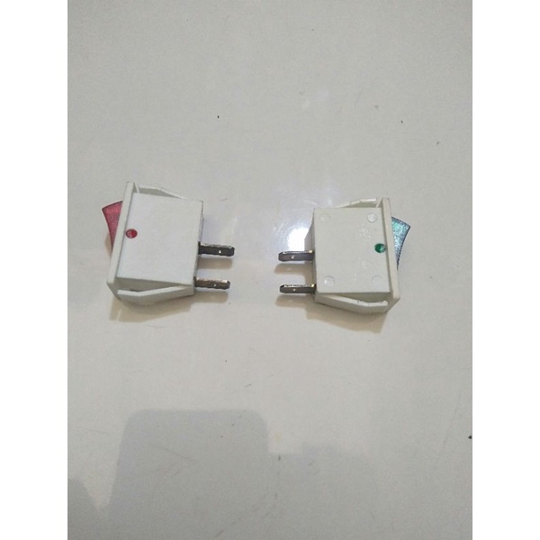 Saklar dispenser hot and cool - swit on of dispenser jual per set merah dan hijau