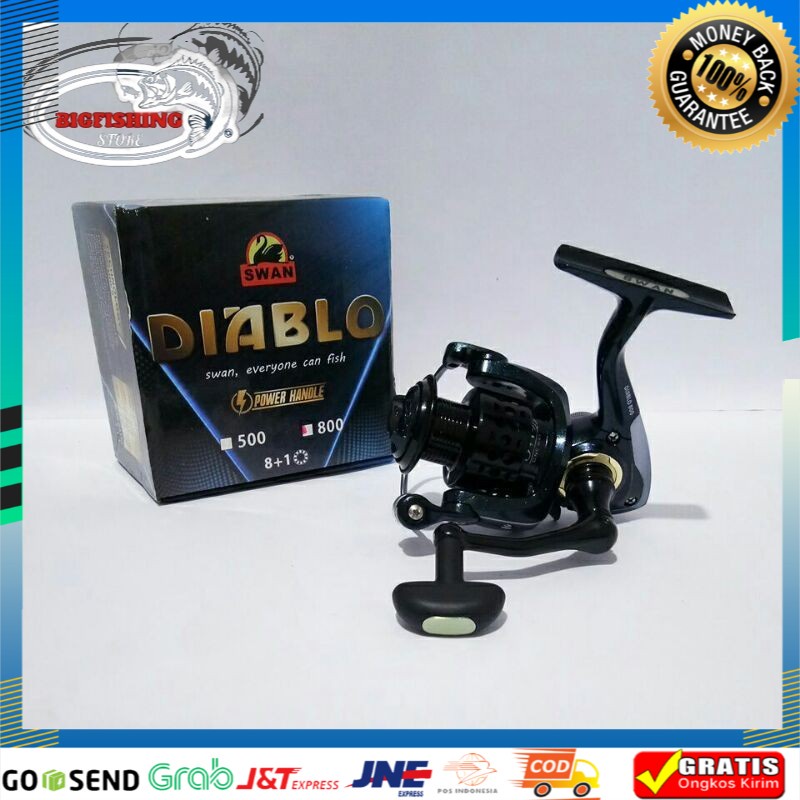 Reel Swan Diablo 800 (Power Handle)