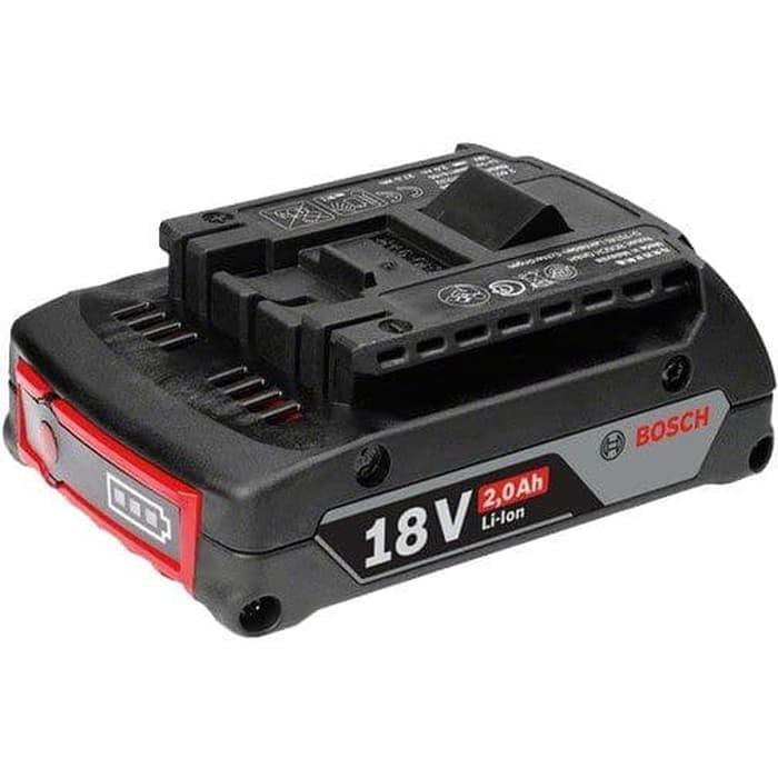 Bosch GBA 18 V-LI Baterai Li-Ion 18V 2.0 Ah Cordless Battery GBA1