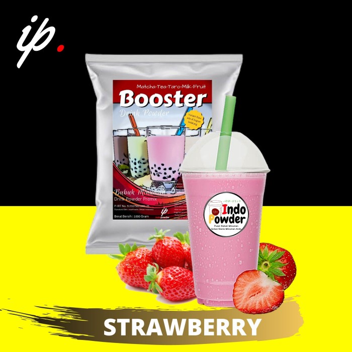 

G02G Bubuk Minuman Rasa Strawberry 1 Kg / Strawberry Powder Ds5Gh