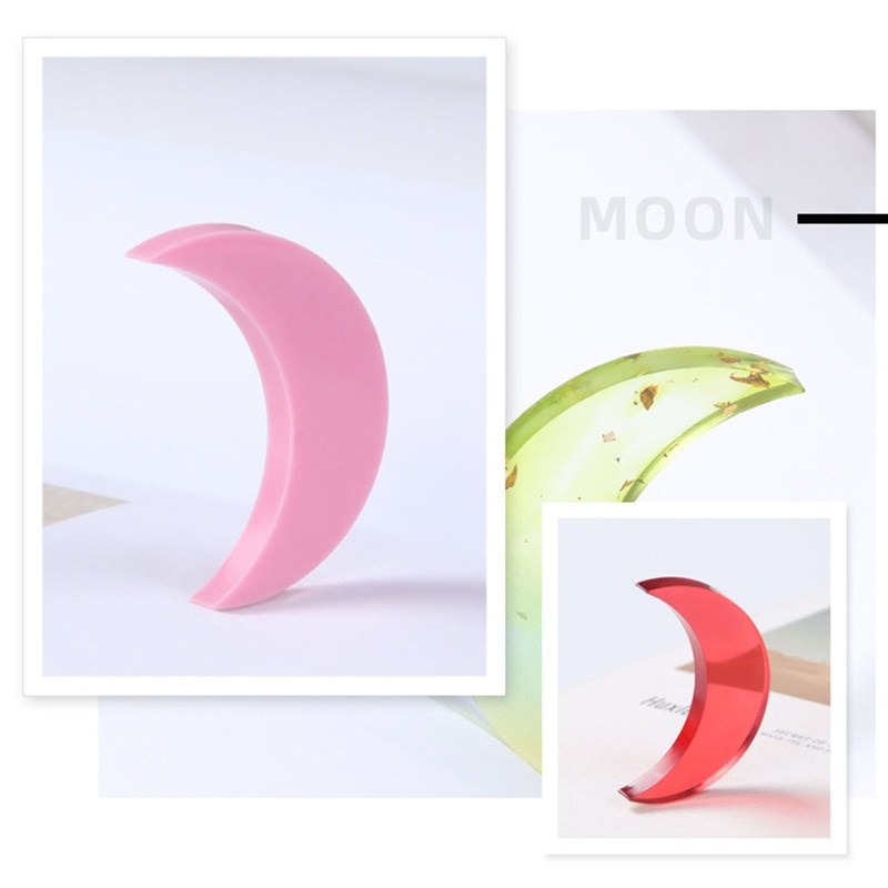 Siy Cetakan Resin Lunar Eclipse Handmade Diy Bahan Silikon Mudah Dilepas