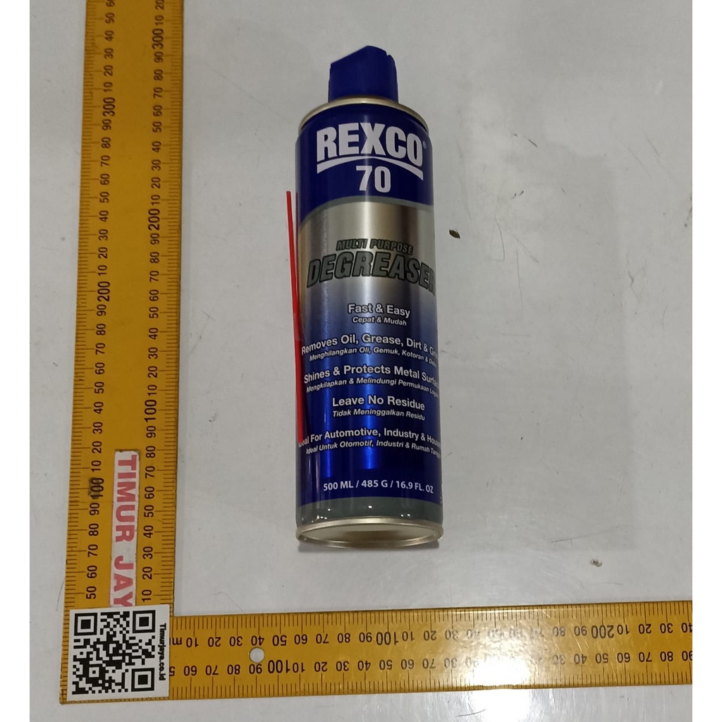 REXCO 70 500 ml Degrease Pelumas Gemuk Serba Guna WD