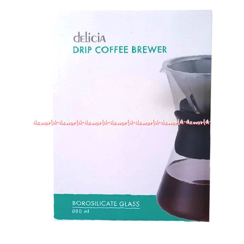 Delicia Drip Coffee Brewer 880ml Alat Penyaring Kopi Manual