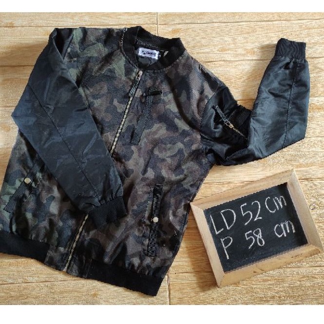 JAKET BOMBER SECOND BEKAS ORIGINAL 100% ASLI TEBAL ANTI AIR