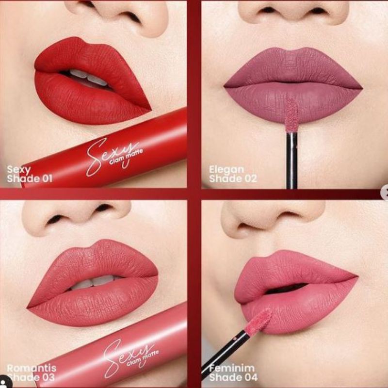 Jual Sexy Glam Matte Lipstik Ms Glow Beauty Skincare Indonesiashopee Indonesia 3075