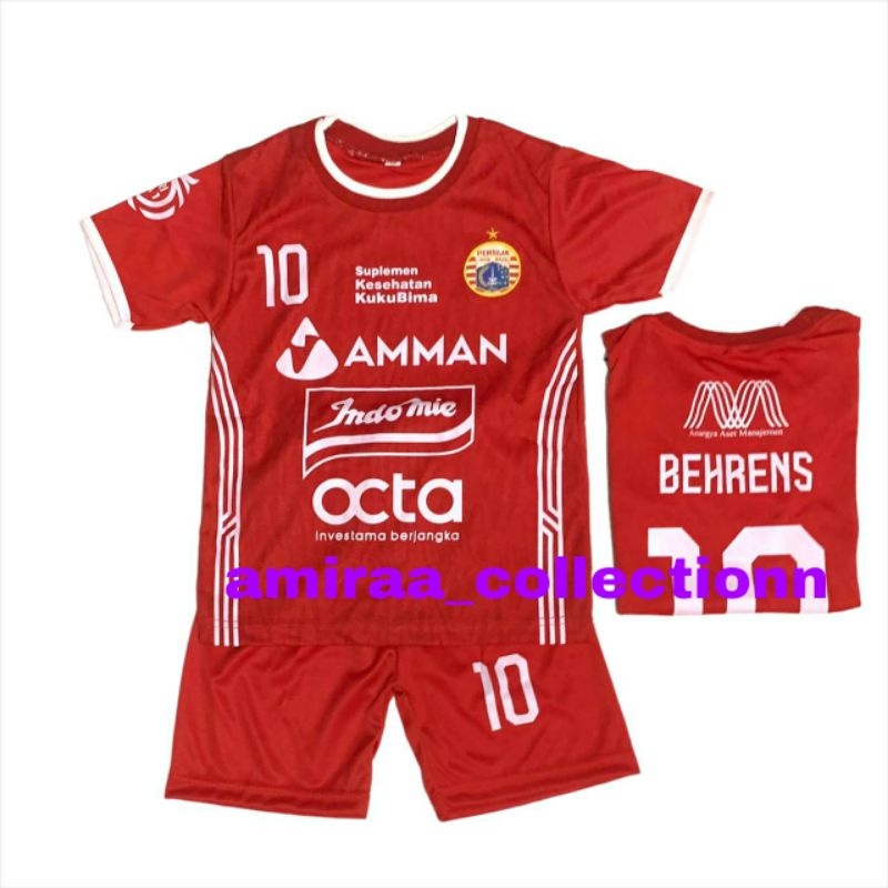 SETELAN BAJU BOLA PERSIB/PERSIJA  ANAK TERBARU JERSEY BOLA ANAK LAKI LAKI TERMURAH