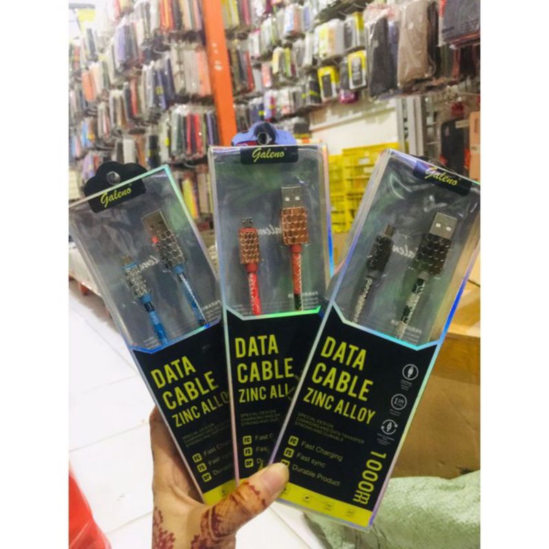 0Kabel data GALENO Zinc Alloy MICRO