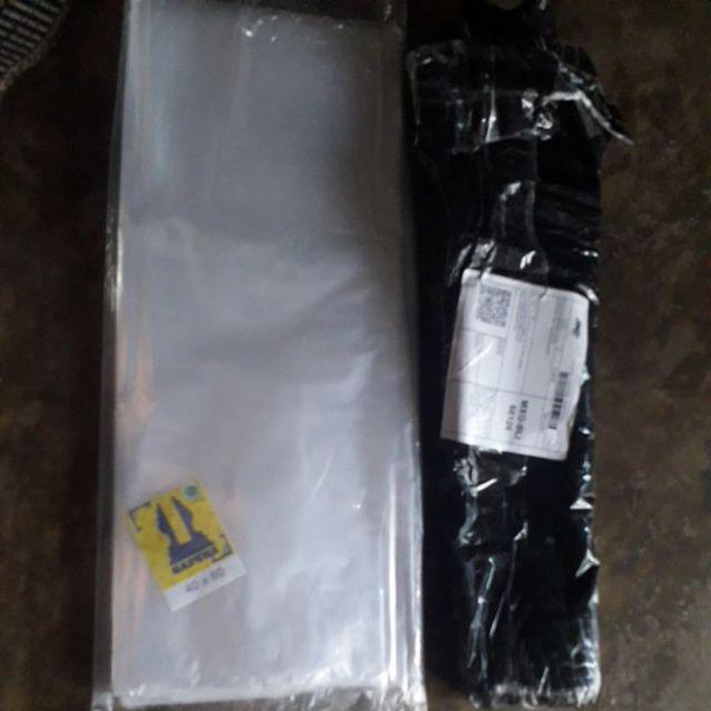Plastik Laundry Pp Bening Ukuran 40cm X 60cm - Tebal 20 Mikron