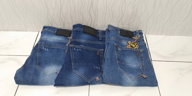 CELANA JEANS SOBEK PRIA/ CELANA PENSIL /CELANA SKINY PRIA/C O D