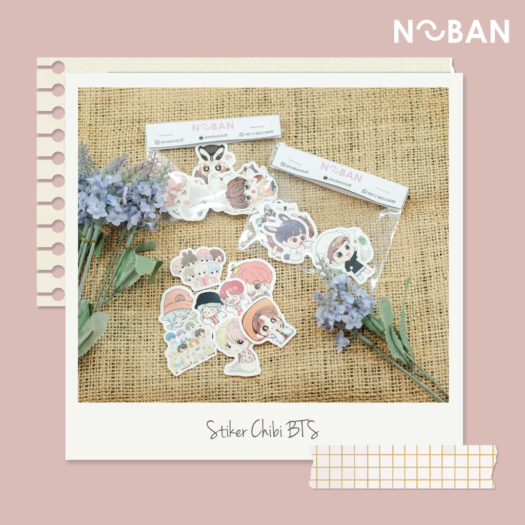 

Stiker Chibi BTS