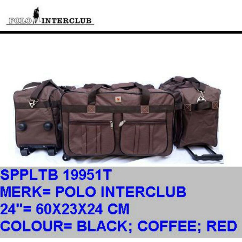 TAS PAKAIAN TROLI BESAR POLO INTERCLUB 19951