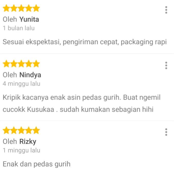 

Sale Keripik Kaca Beling Pedas Dan Gurih 1 Kg (Aroma Daun Jeruk) - 1 (Satu) Kg