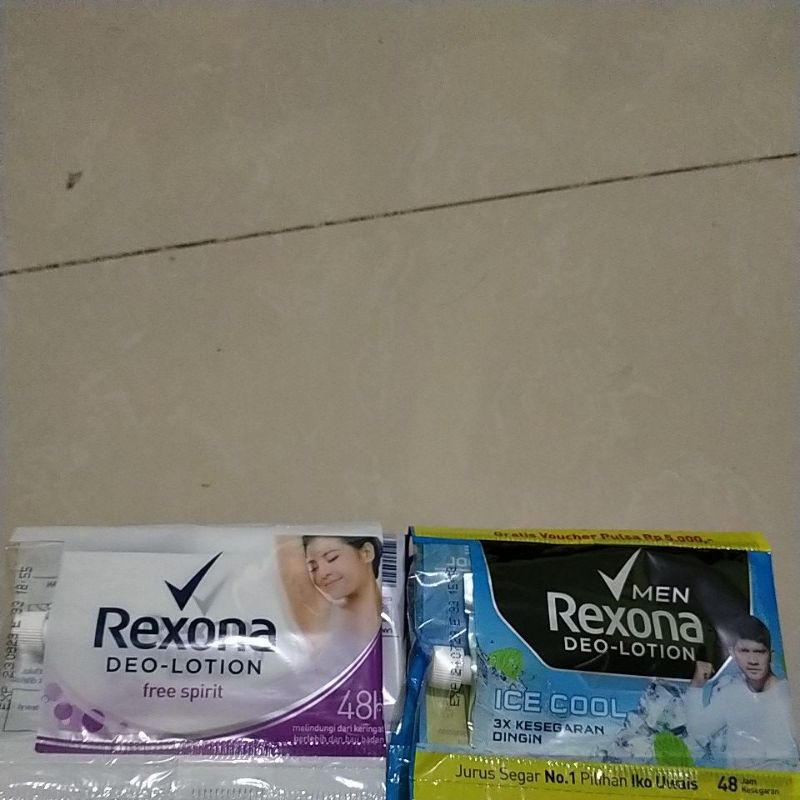 rexona sachet,per pcs 9gr.