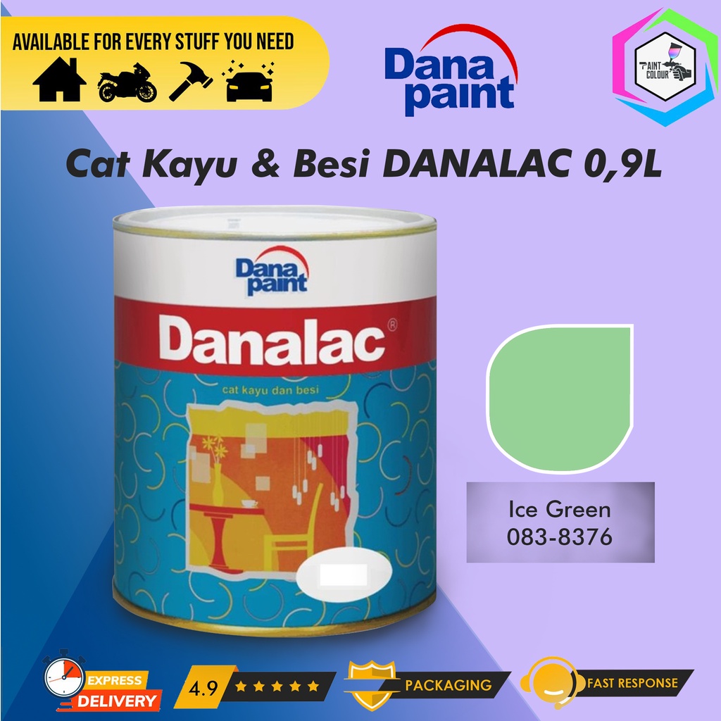 Cat kayu Dan Besi DANALAC Ice Green 083 - 8376