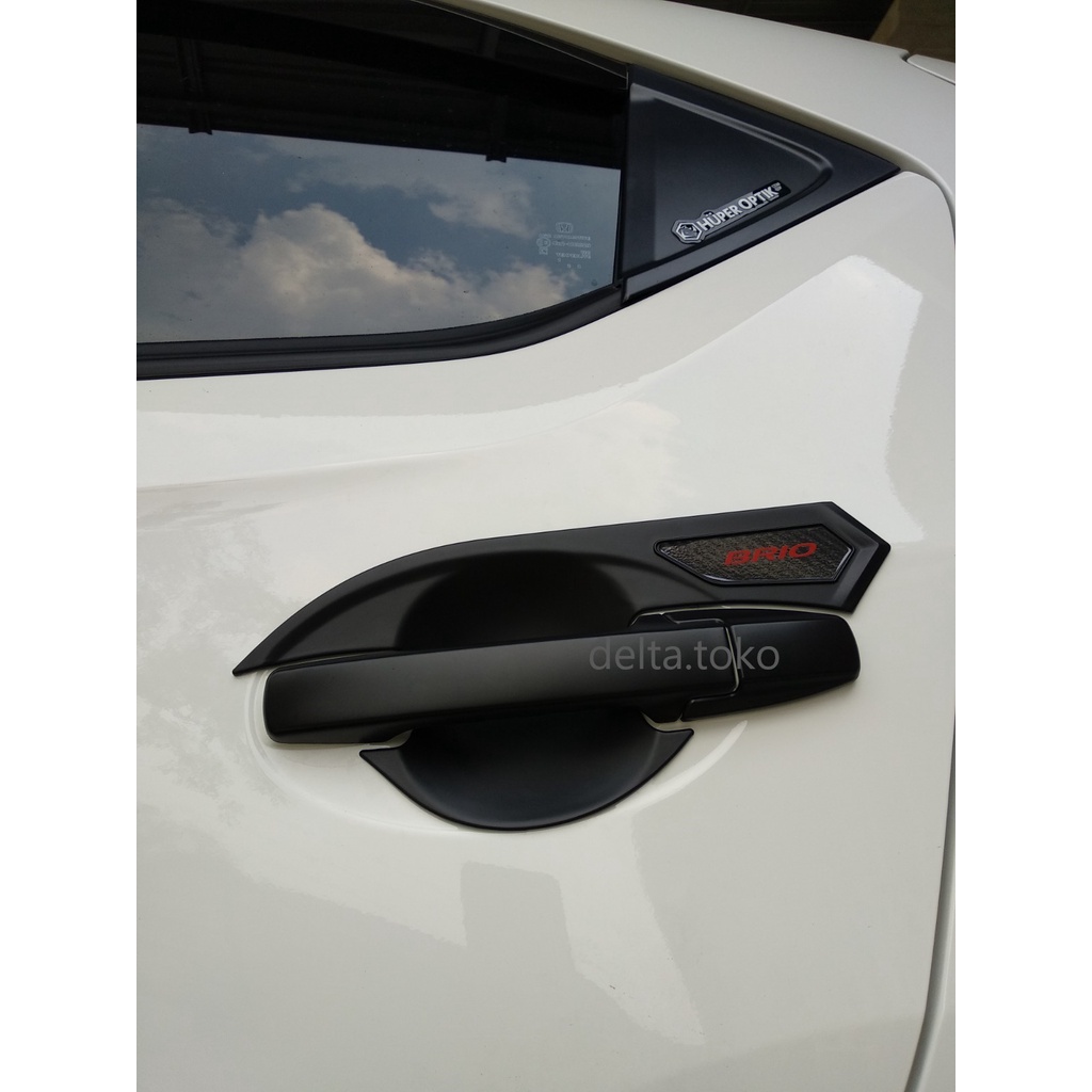 Outer+Handle Hitam Doff Honda ALL NEW BRIO thn 2018-2023 semua type