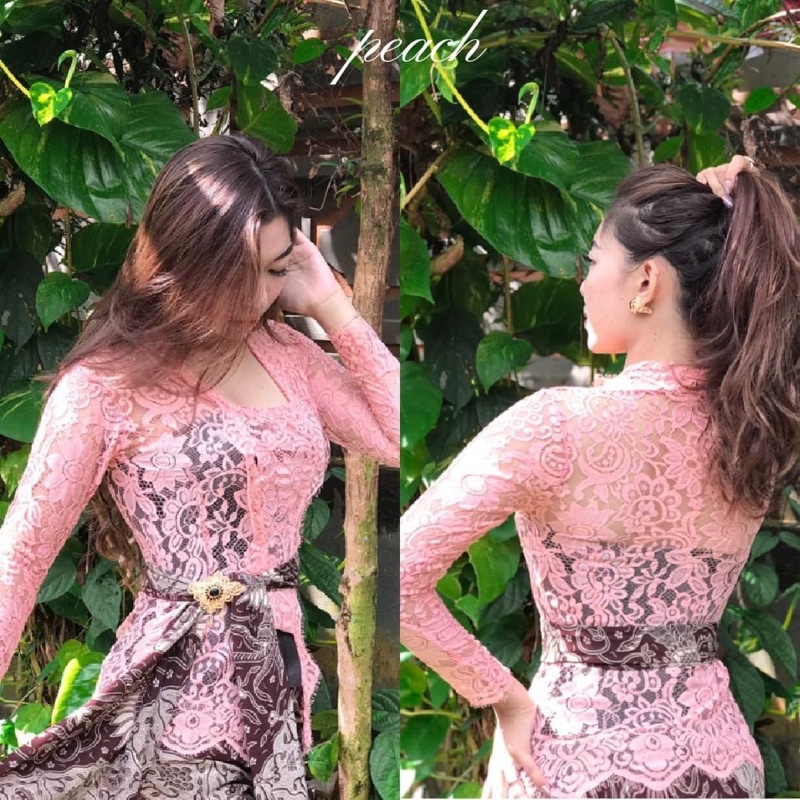 kby jadi bahan semi prancis#kebaya bali