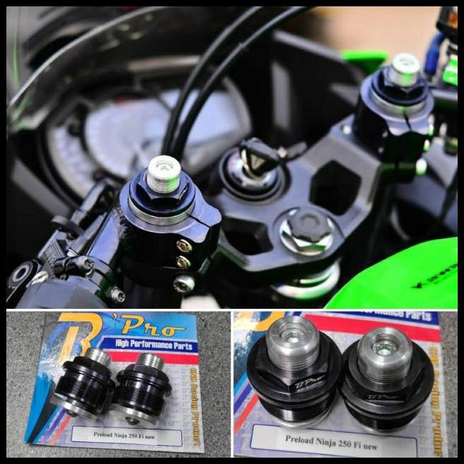 Tutup Stang Jepit Bpro Ninja 250R Ninja 250 Fi Old Cover Shock Preload