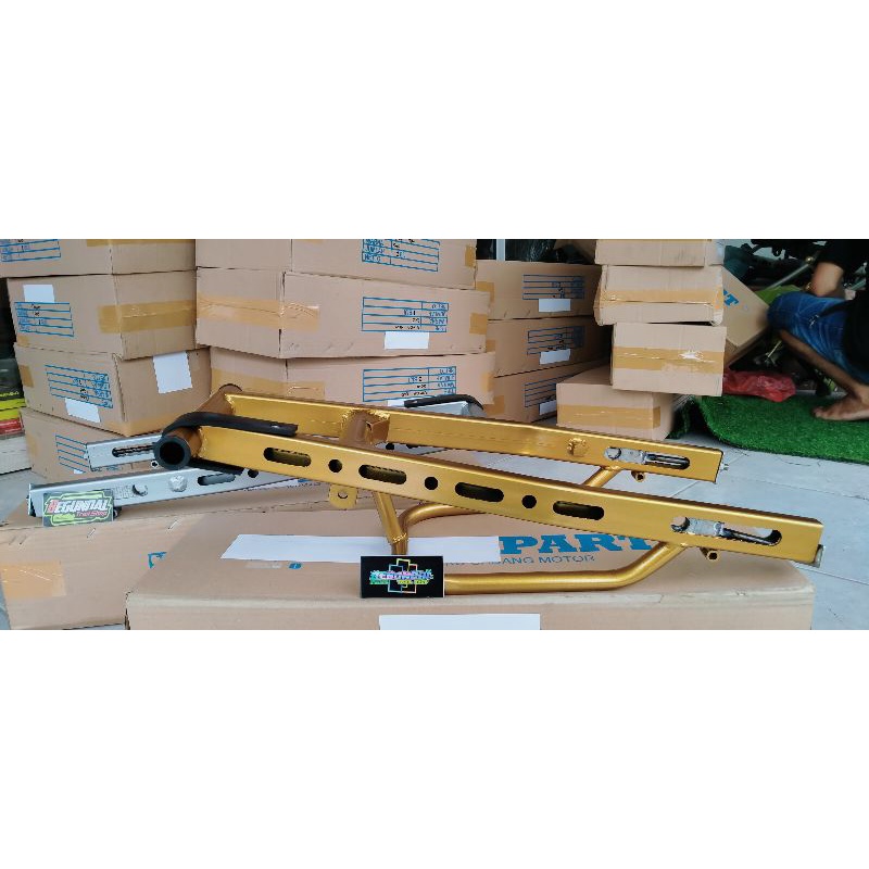 arm replika atau copy bpro vixion 150 old satria 150 Fu R 15 gl crome bahan full besi sudah pnp 99%